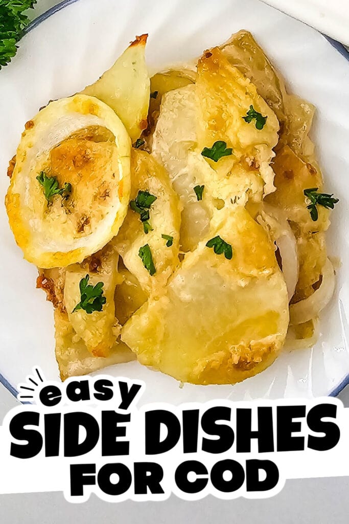 side dishes for cod - French Onion Potato Bake
