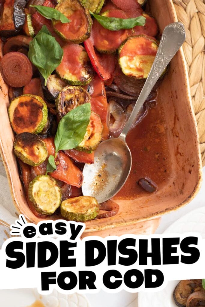 side dishes for cod - Oven-Baked Ratatouille Casserole
