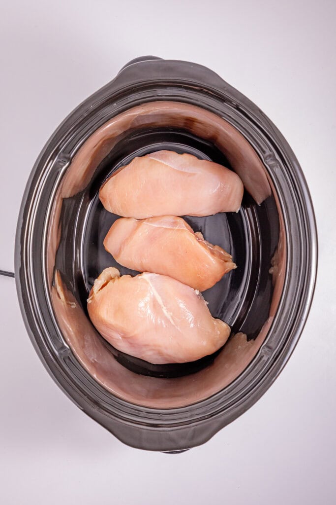 Slow Cooker Chicken Wild Rice Soup Process Photo