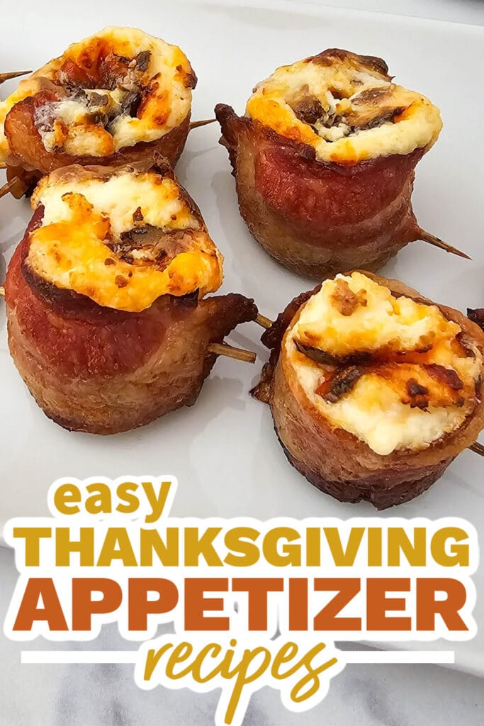 thanksgiving appetizer recipes - Air Fryer Pig Shots copy