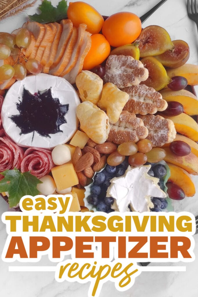 thanksgiving appetizer recipes - Fall Appetizer Charcuterie Board copy