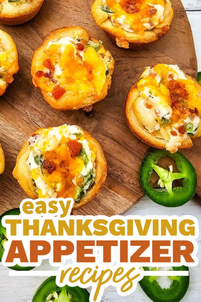 thanksgiving appetizer recipes - Jalapeño and Bacon Bites copy