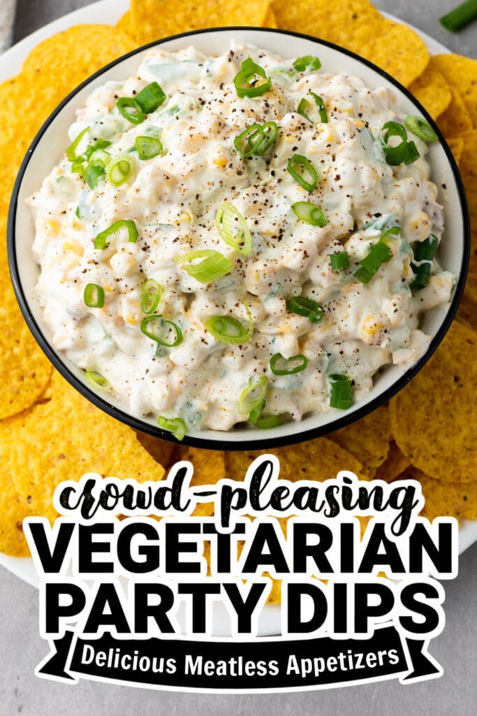 vegetarian party dips - Creamy Corn Dip