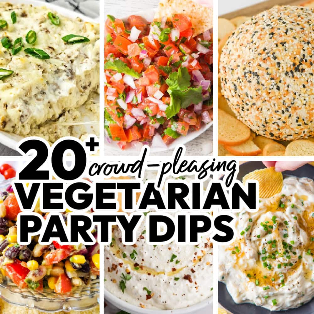 20+ Vegetarian Party Dips