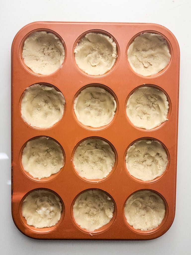 Twix Cookie Cups Process Photo