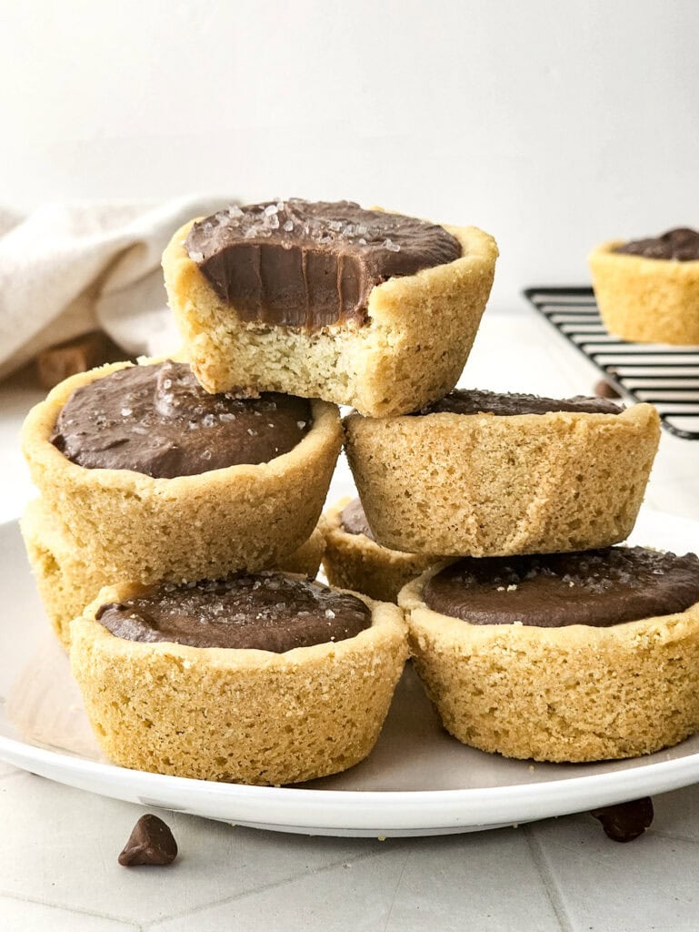 Twix Cookie Cups Process Photo