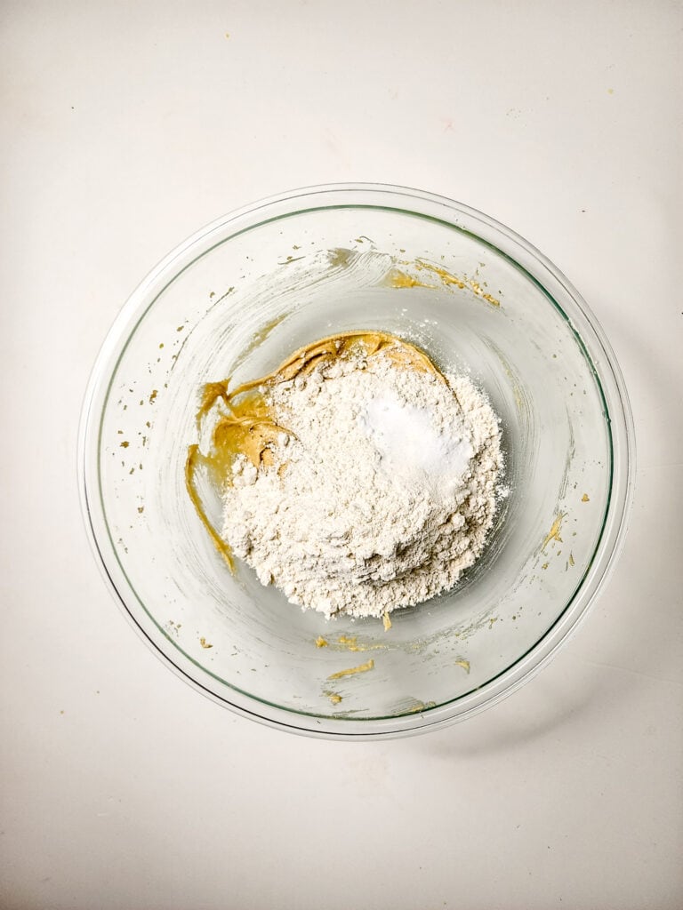 Soft Coconut Thumbprint Cookies with Lemon Curd Process Photo