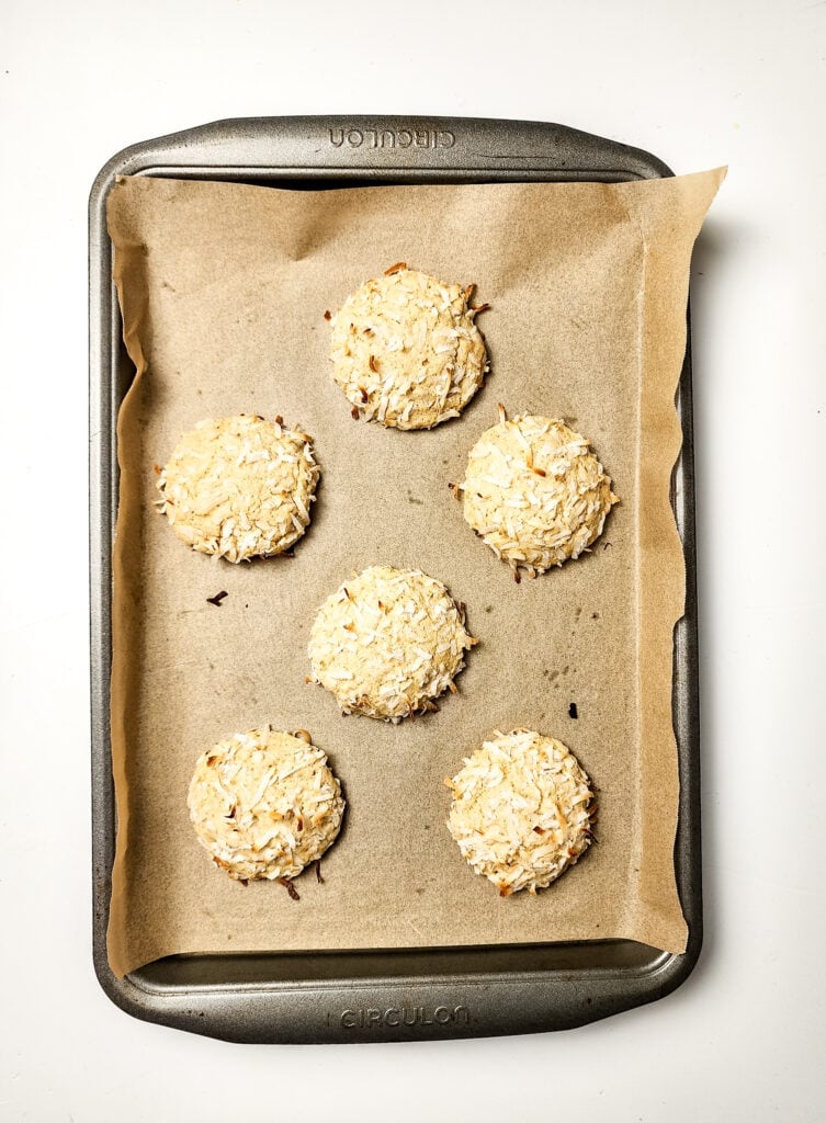 Soft Coconut Thumbprint Cookies with Lemon Curd Process Photo
