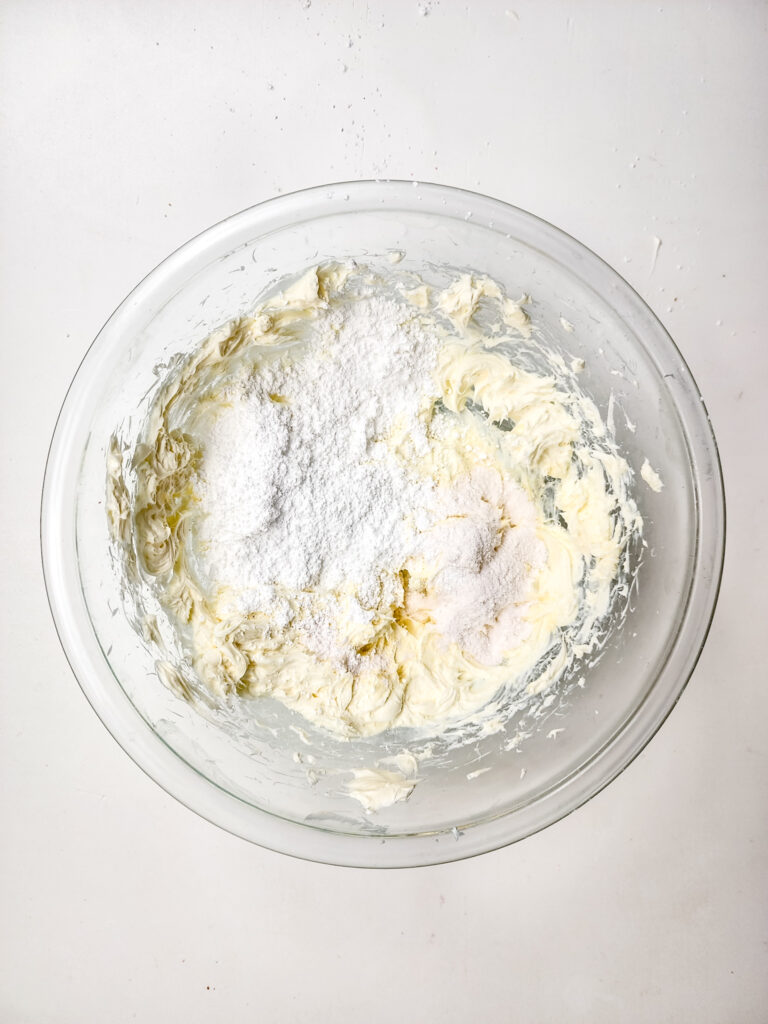 No Bake Vanilla Cheesecake Cups Process Photo