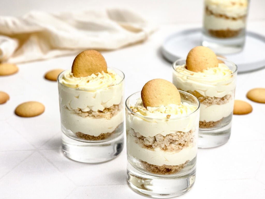No Bake Vanilla Cheesecake Cups