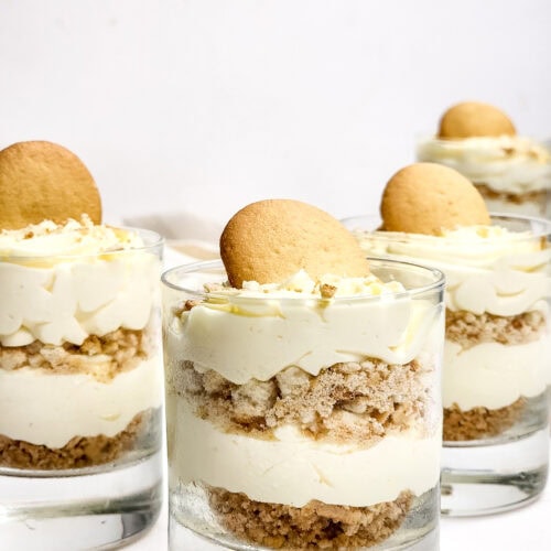 No Bake Vanilla Cheesecake Cups