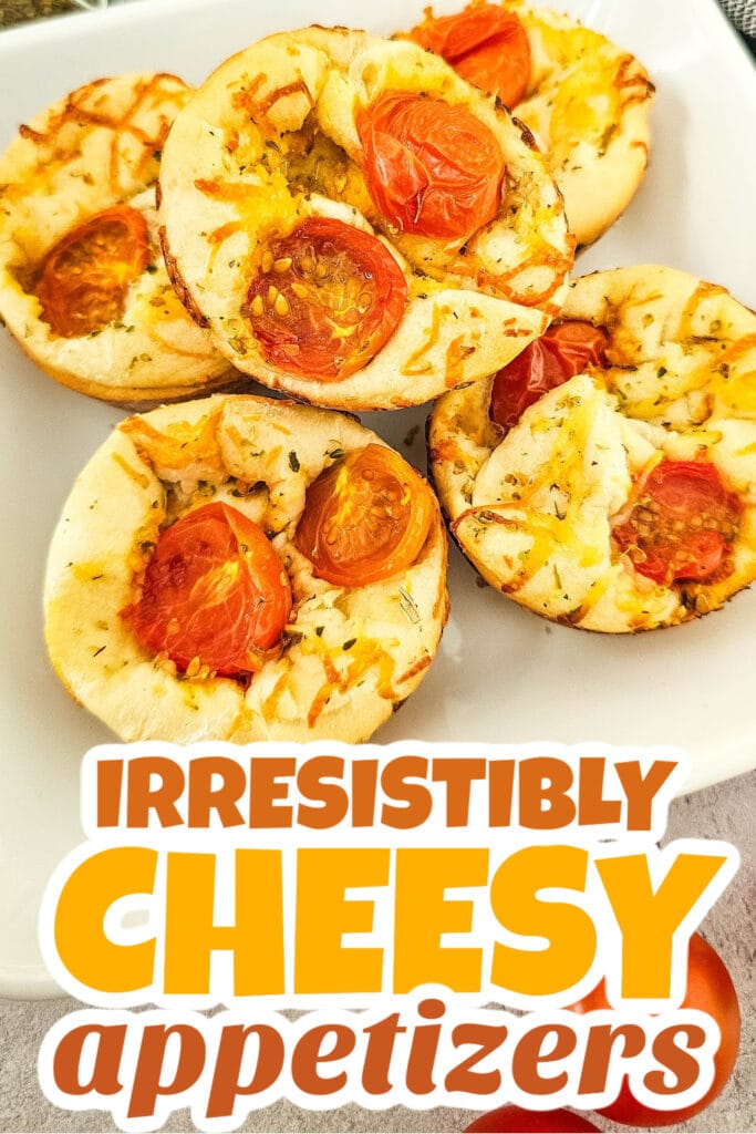 Cheesy Appetizer-Cheesy Tomato Focaccia Rolls
