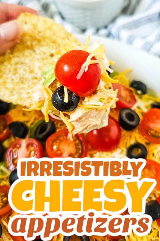 Cheesy Appetizer-Classic Taco Dip