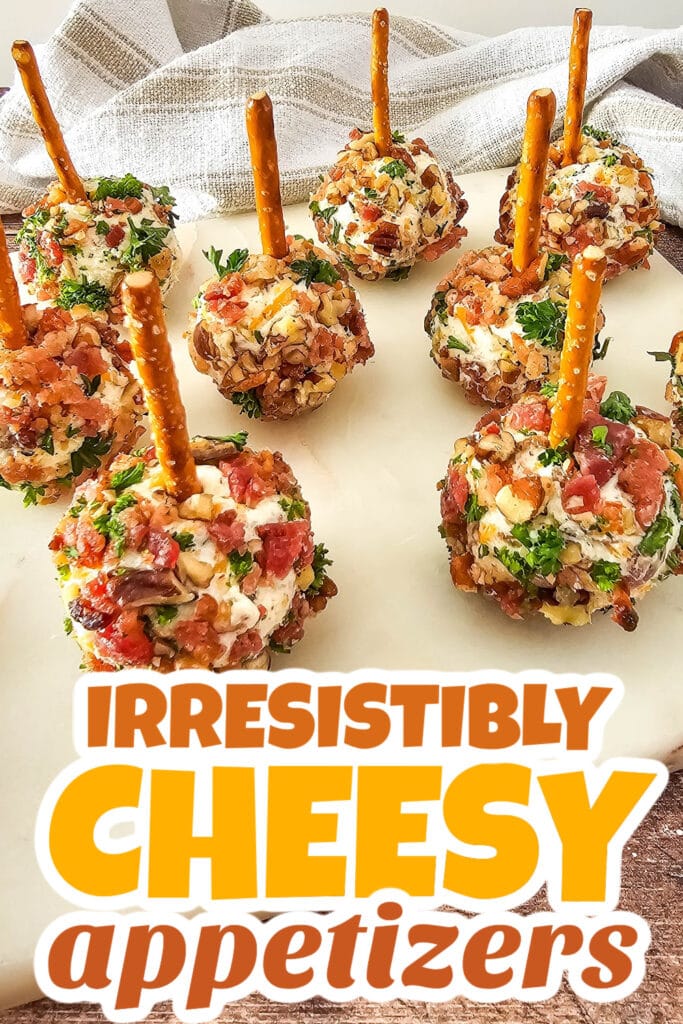 Cheesy Appetizer-Cracked Out Cheeseball Bites