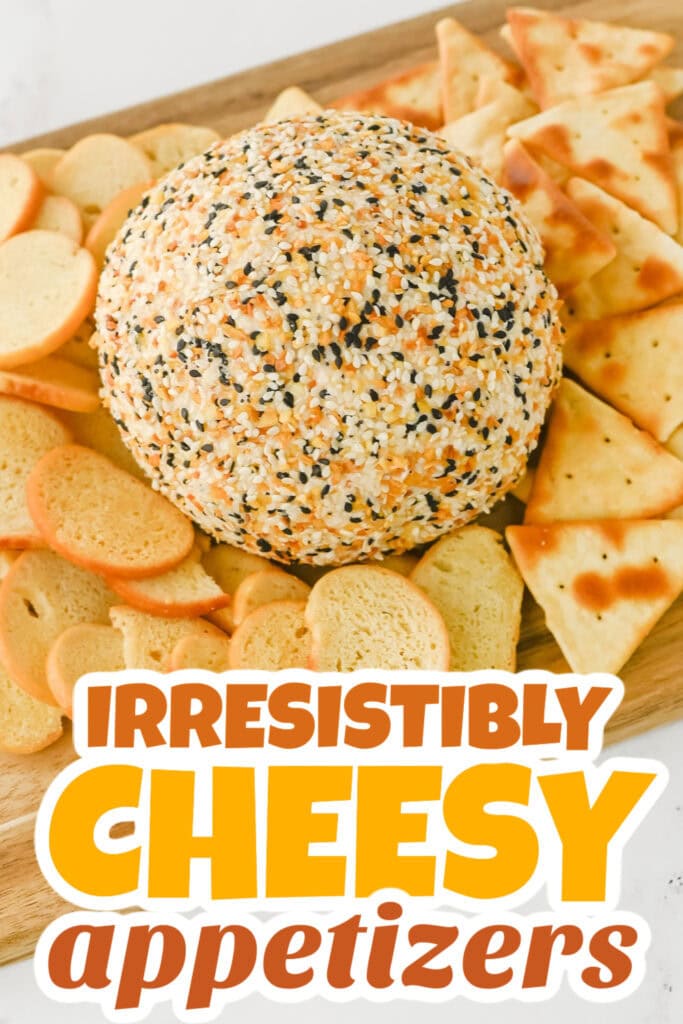 Cheesy Appetizer-Everything Bagel Cheeseball