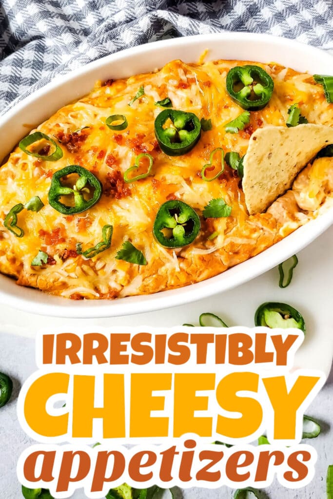Cheesy Appetizer-Hot Cheesy Bacon Bean Dip