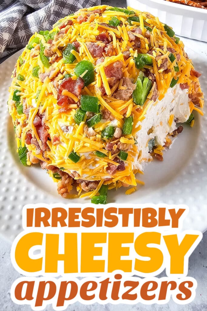 Cheesy Appetizer-Jalapeno Popper Cheeseball