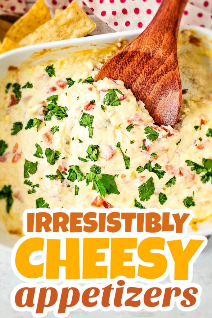 Cheesy Appetizer-Oven-Baked Queso Dip