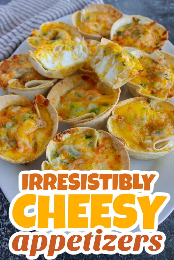 Cheesy Appetizer-Three Cheese Mini Quiches
