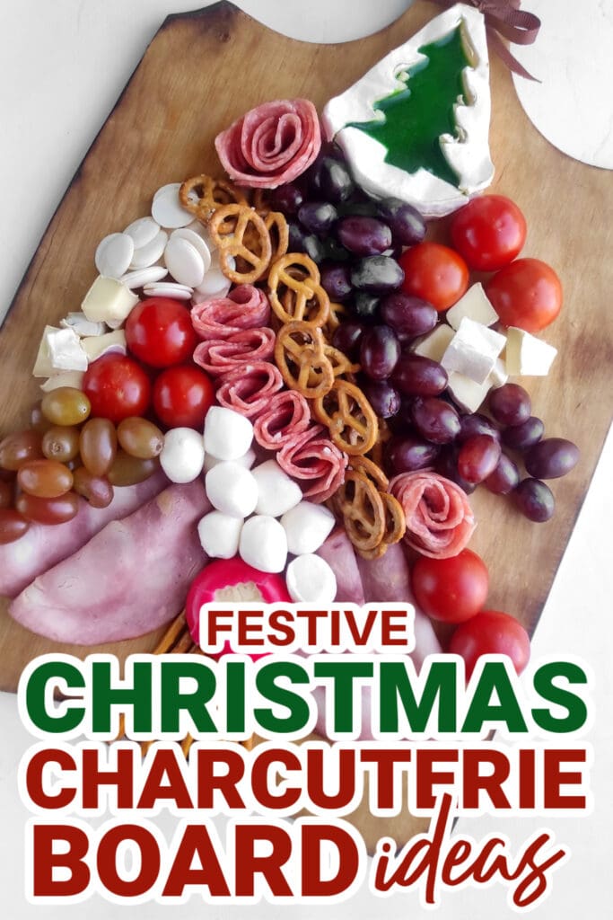 Christmas Charcuterie Board-Christmas Tree Charcuterie Board