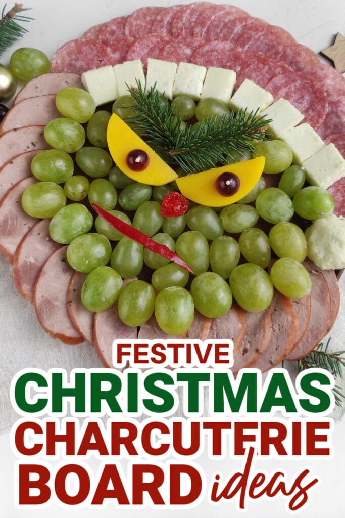 Christmas Charcuterie Board-The Mr. Grinch Charcuterie Board
