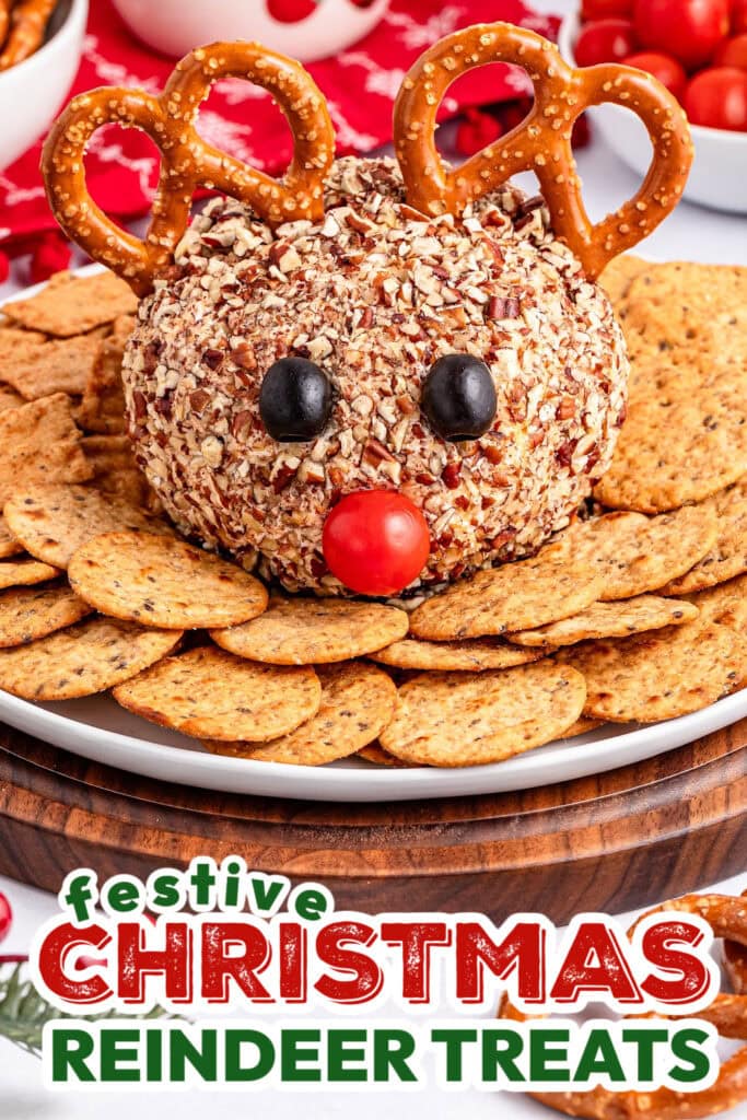 Christmas Reindeer Treats- Reindeer Cheese Ball