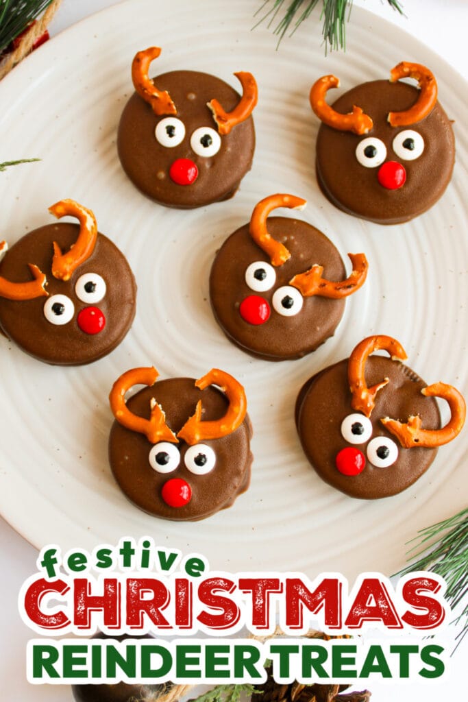 Christmas Reindeer Treats- Reindeer Chocolate Covered Oreos