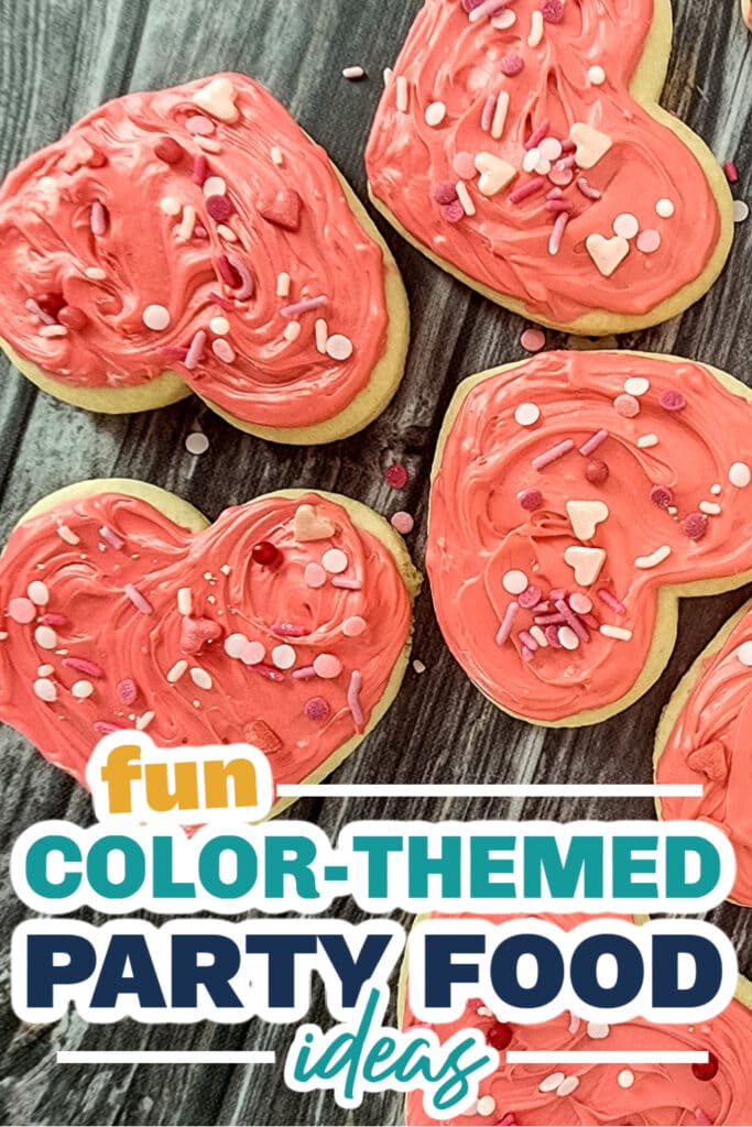 Color Party Food Ideas-Copycat Lofthouse Sugar Cookies