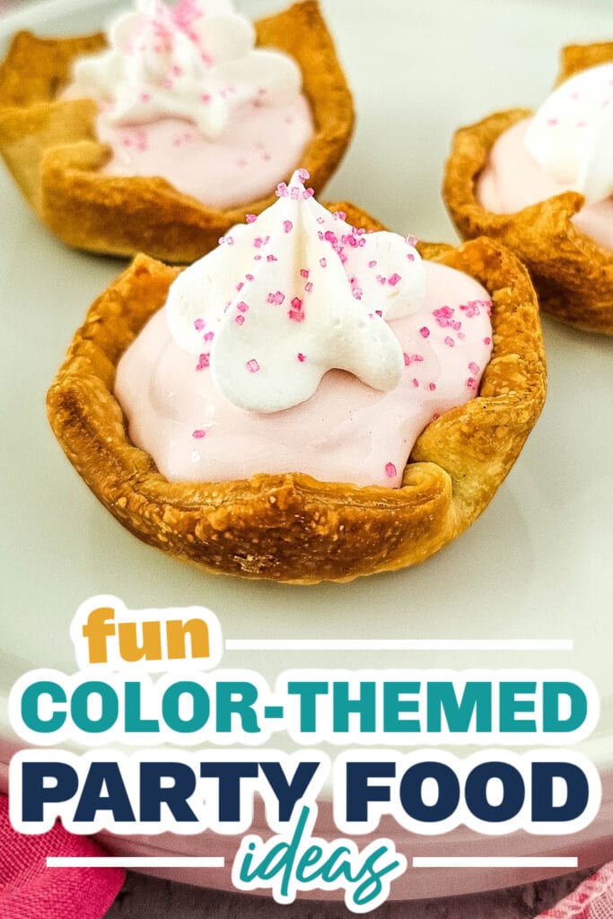 Color Party Food Ideas-Pink Lemonade Pie Bites