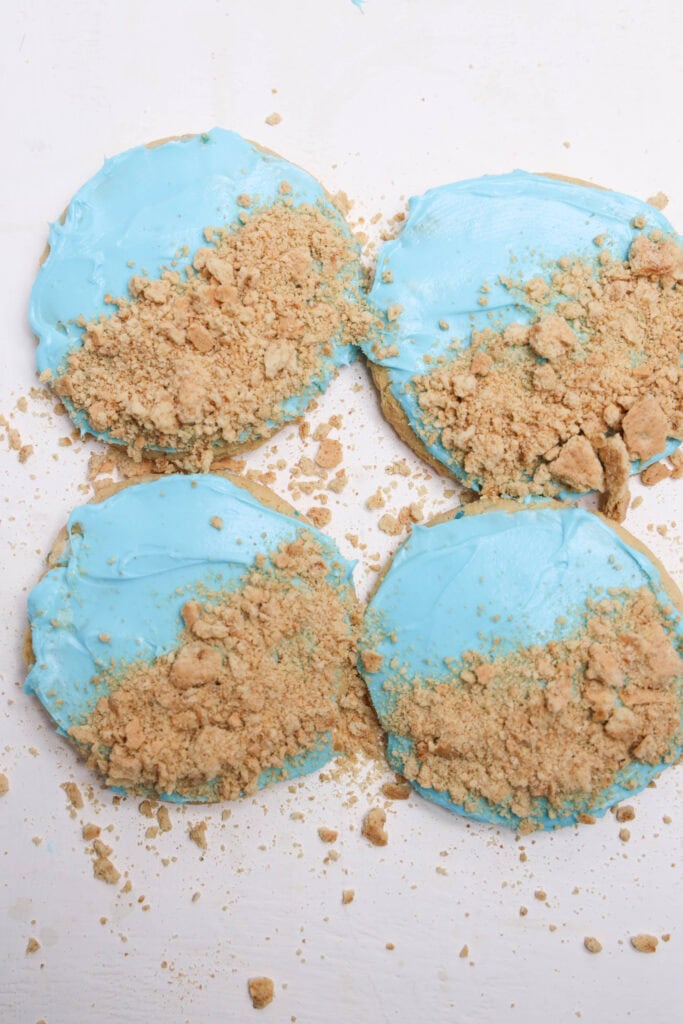 Ocean Cookies Process Photo