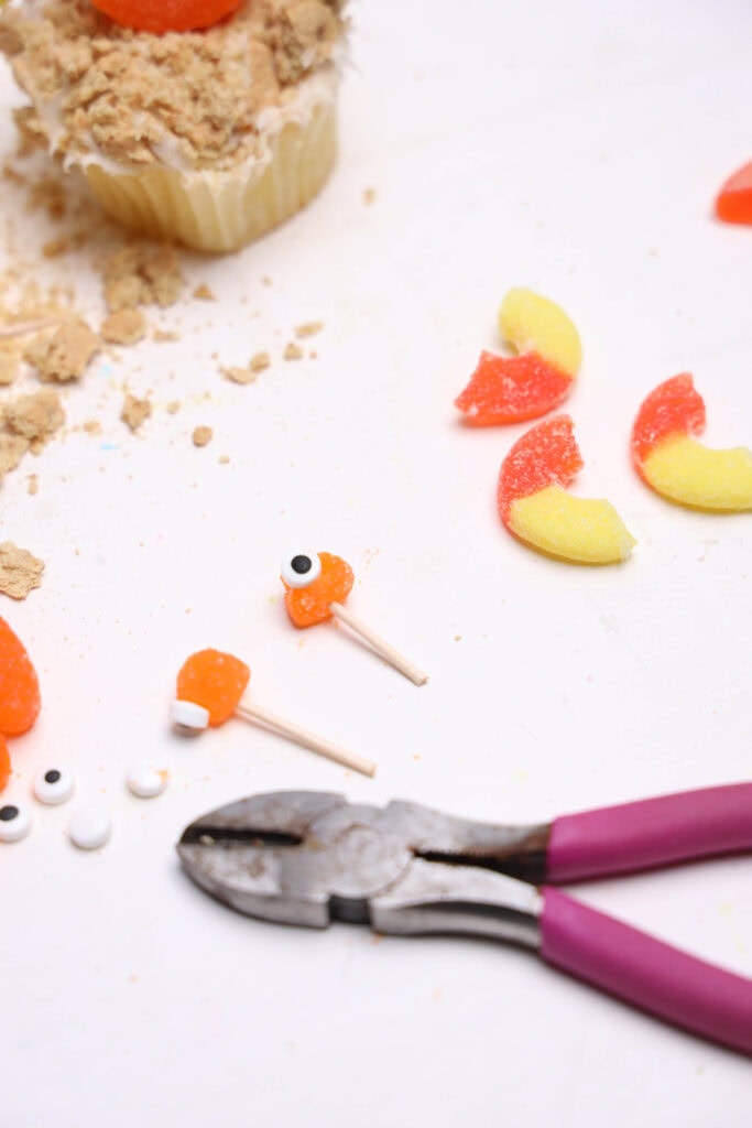Crab Cupcakes Process Photo
