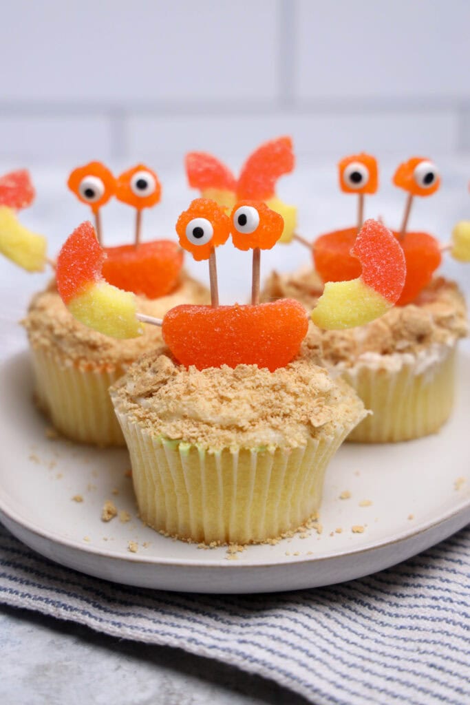 Crab Cupcakes Process Photo