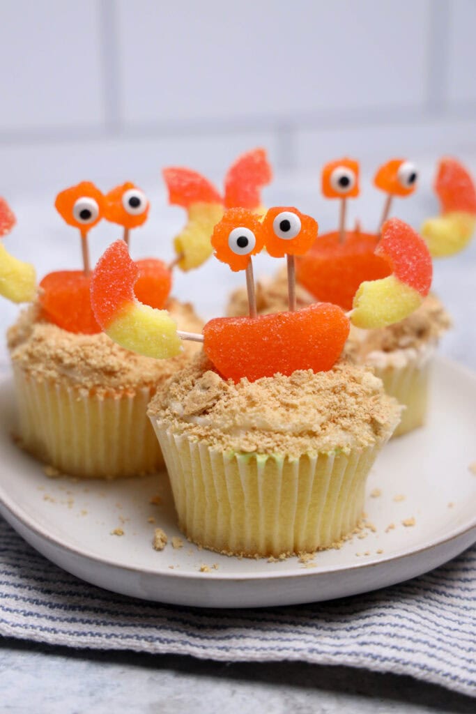 Crab Cupcakes Process Photo
