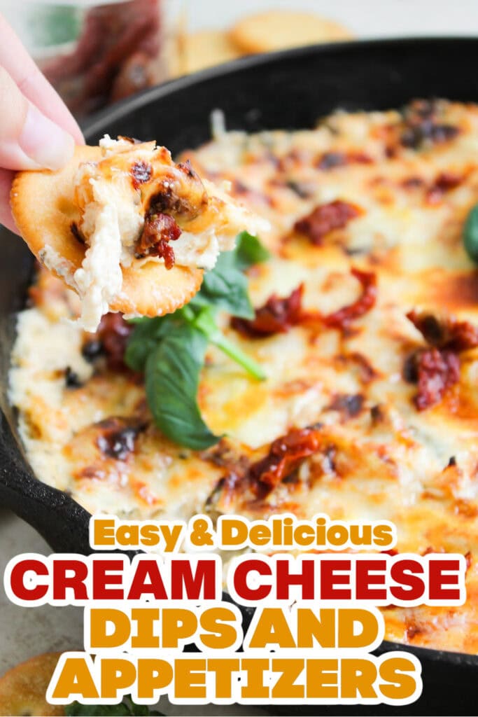 Cream Cheese Dips and Appetizers-Creamy Baked Marry Me Chicken Dip