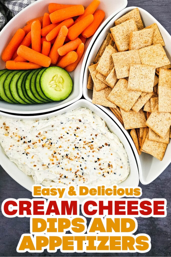 Cream Cheese Dips and Appetizers-Everything Bagel Dip
