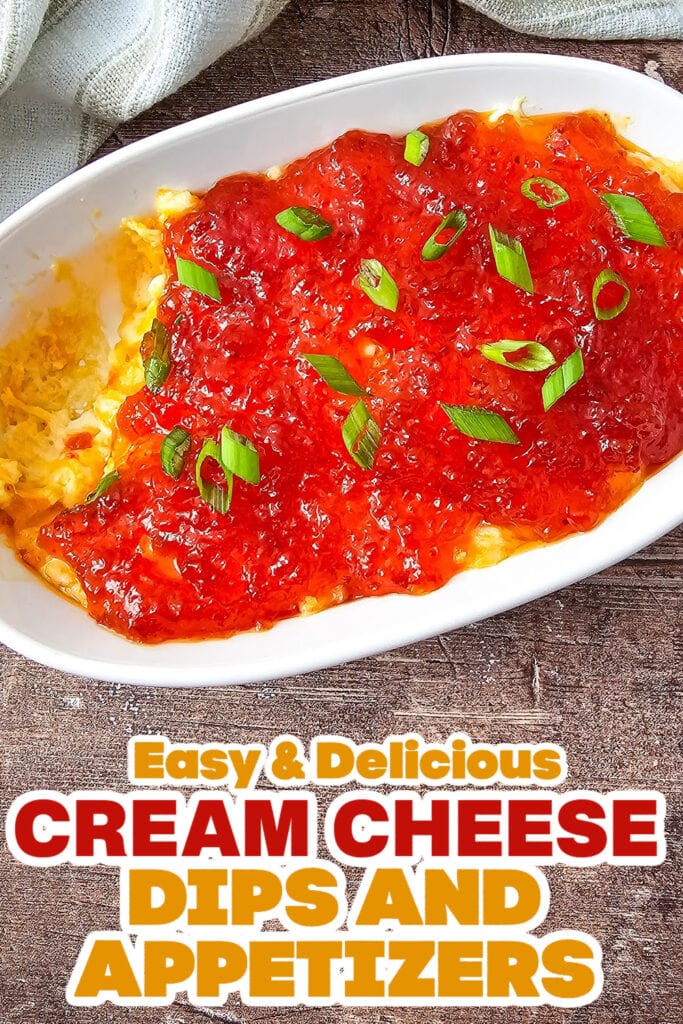 Cream Cheese Dips and Appetizers-Pepper Jelly Cheese Dip