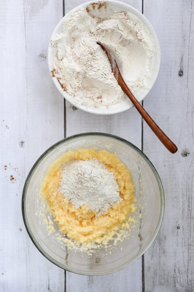 Cinnamon Sugar Cookies Process Photo