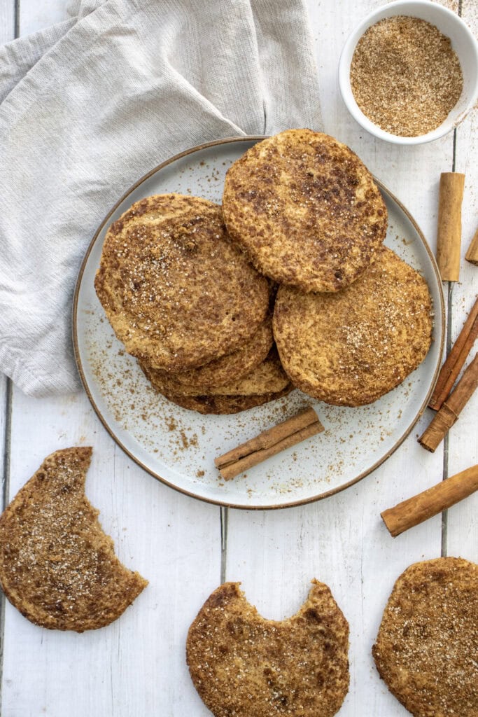 Cinnamon Sugar Cookies Process Photo