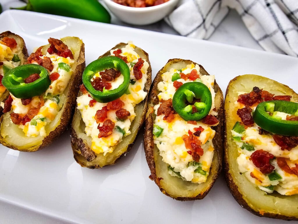 Jalapeno Popper Potato Skins