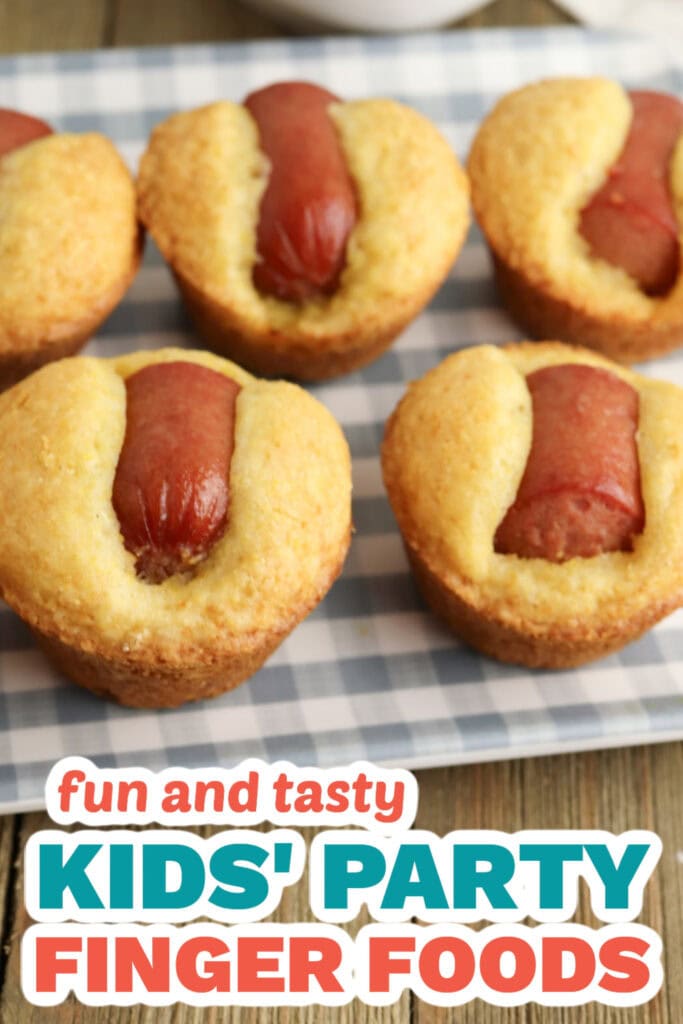 Kids’ Party Finger Foods-Corndog Mini Muffins