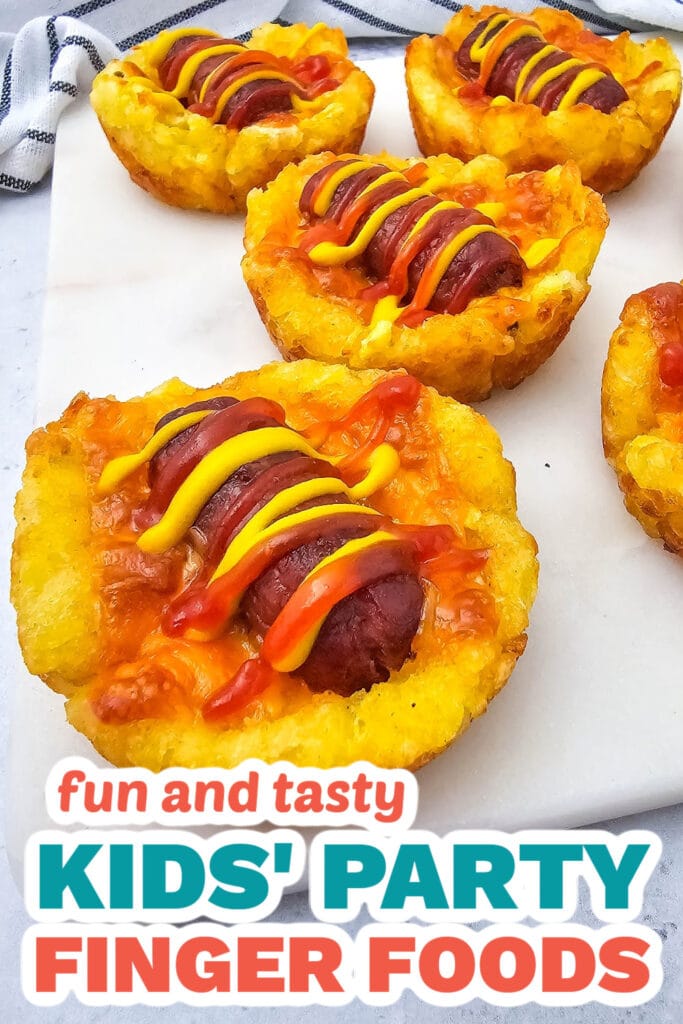 Kids’ Party Finger Foods-Lil Smokies Tater Tot Bites