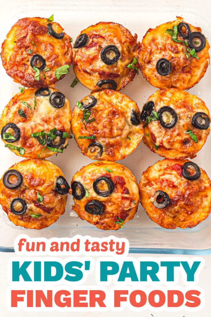 Kids’ Party Finger Foods-Lunchbox Pizza Muffins