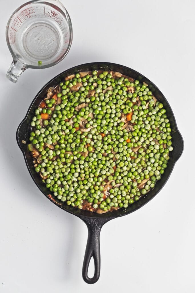 Mushroom Lentil Shepherds Pie Process Photo