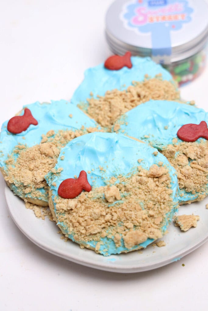 Ocean Cookies Process Photo