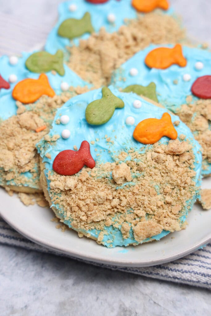 Ocean Cookies Process Photo