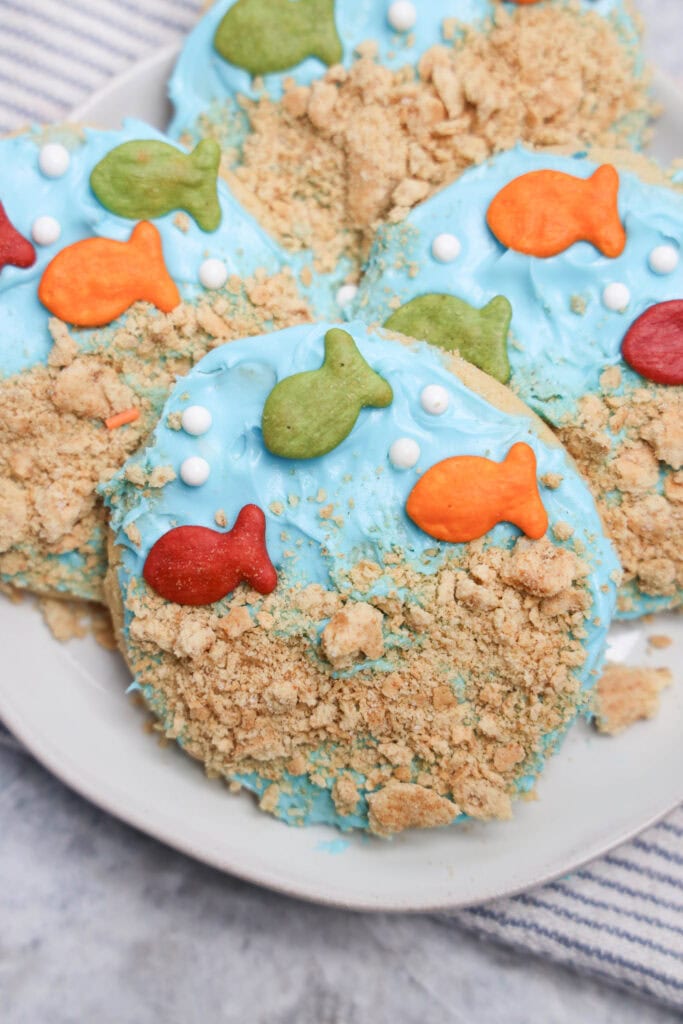 Ocean Cookies Process Photo