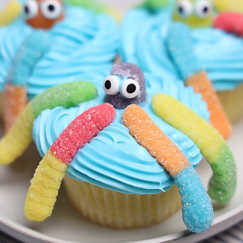 Octopus Cupcakes
