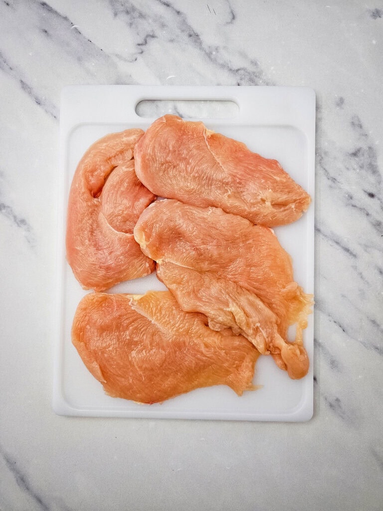 Sheet Pan Bourbon Smothered Chicken Process Photo
