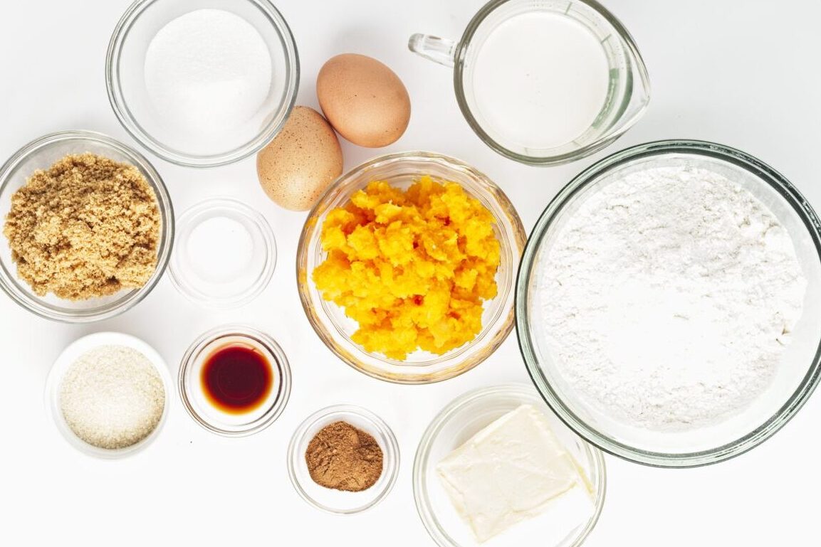 Pumpkin Hand Pies Process ingredients