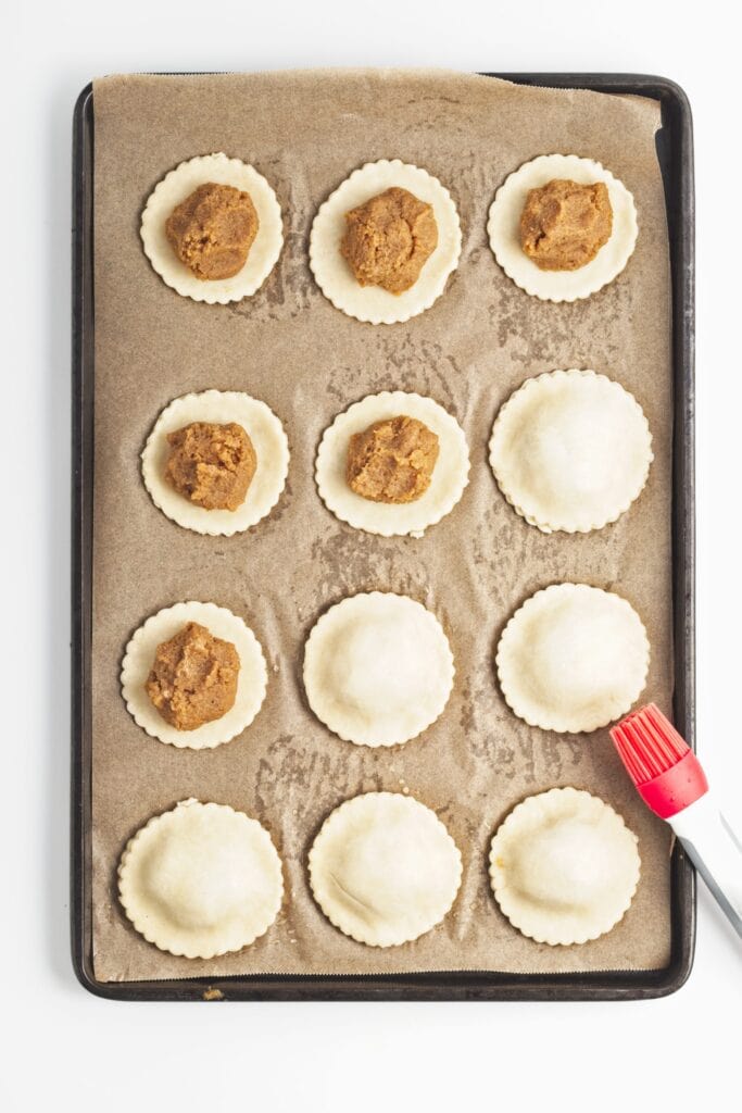 Pumpkin Hand Pies Process Photo